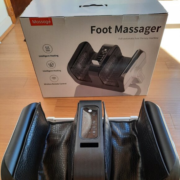 Foot Massager JB-01 with Heat, Wireless Remote Control - Picture 5 of 5